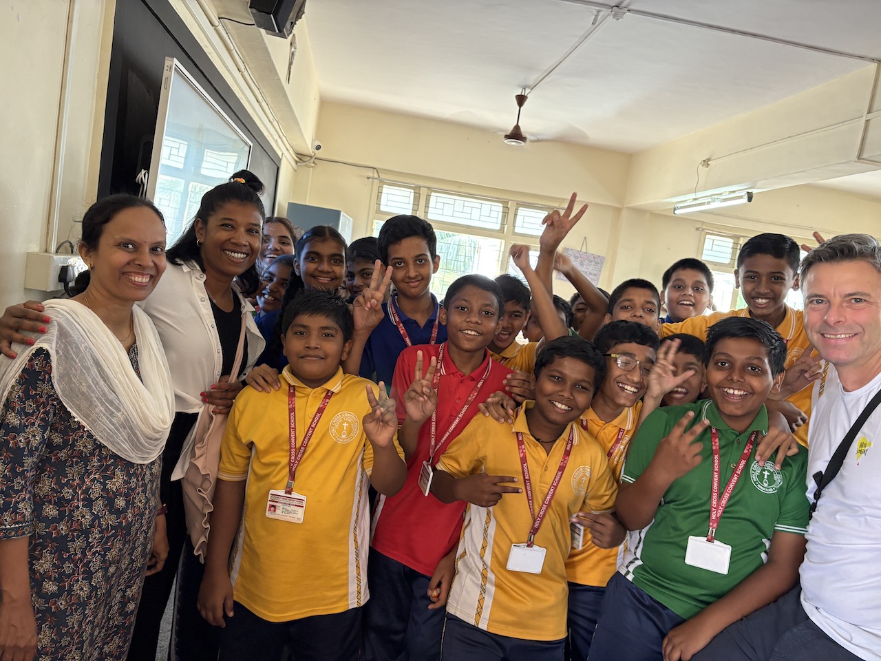 Schulklasse Holy Cross School, Mumbai