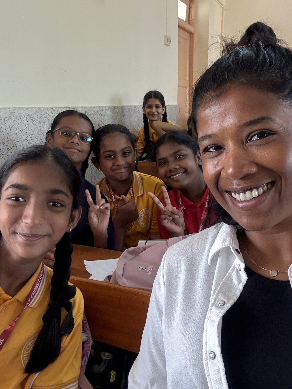 Schulklasse Holy Cross School, Mumbai